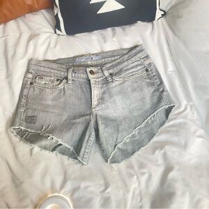 Joe's Jeans Light Gray Denim Women Shorts
